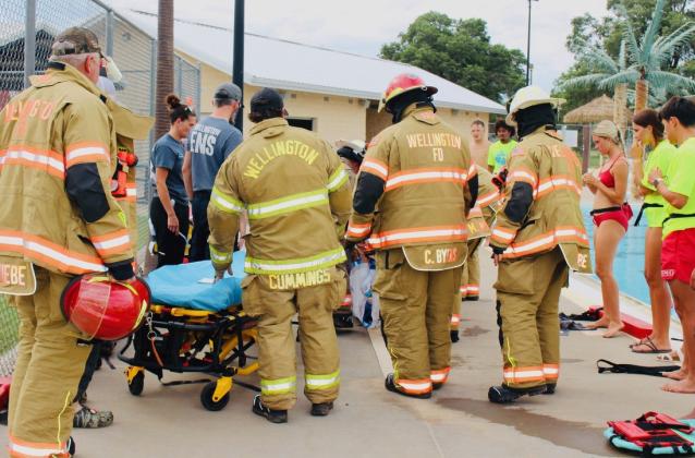 First responders take part in water rescue training