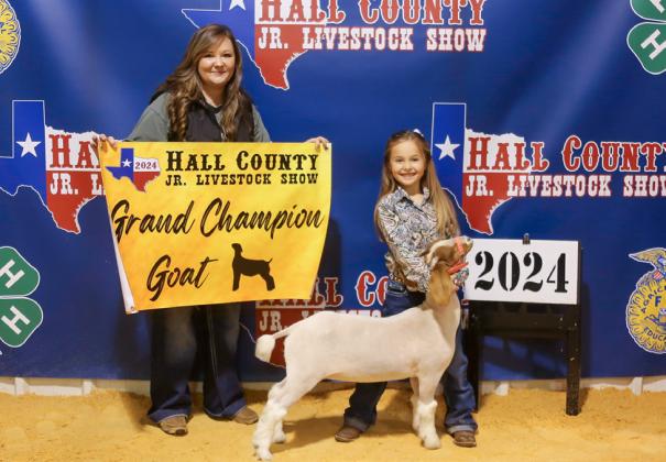 Kensleigh Riggs, Grand Champion Goat KKR Photography