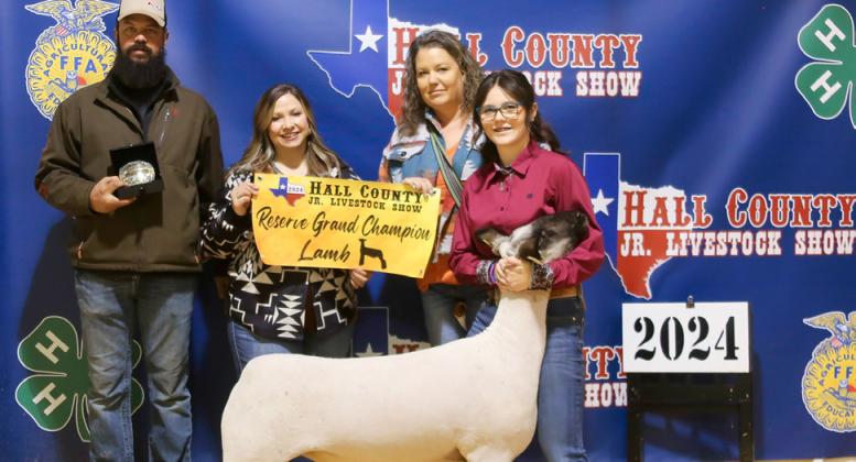 Jordyn Altman, Reserve Grand Champion Lamb KKR Photography
