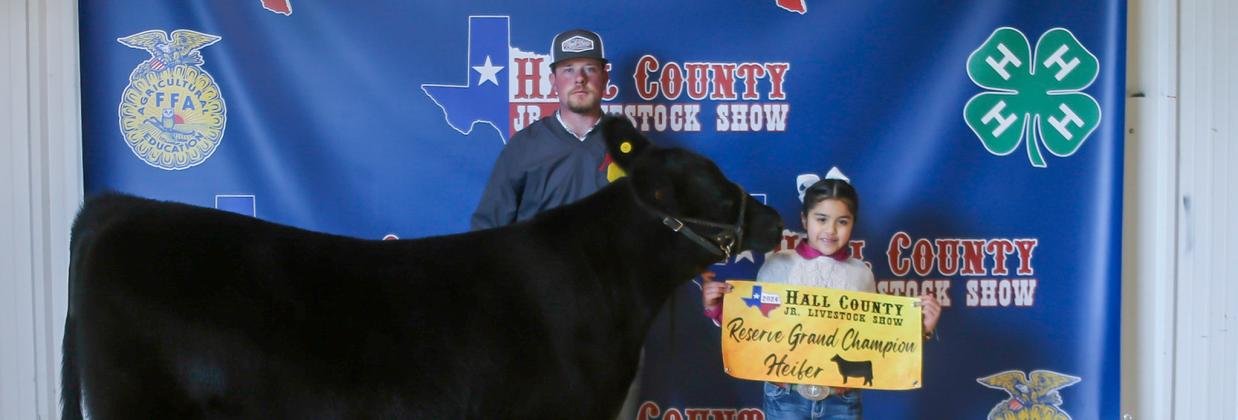 Kobi Long, Reserve Grand Champion Heifer KKR Photography