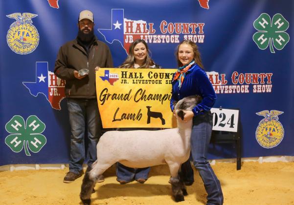Mikyela James, Grand Champion Lamb KKR Photography
