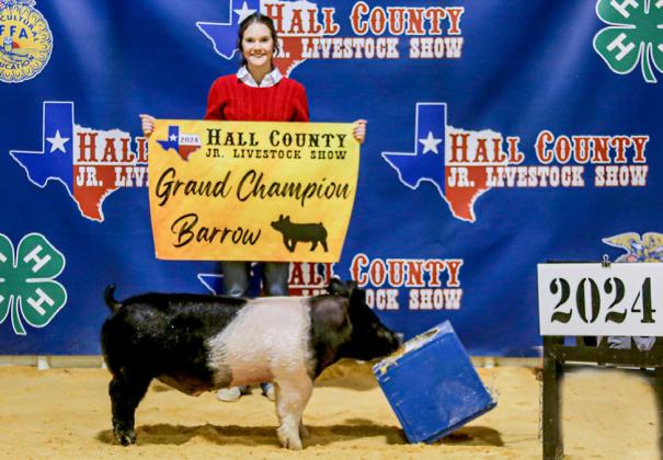 Emma Talley, Grand Champion Barrow KKR Photography