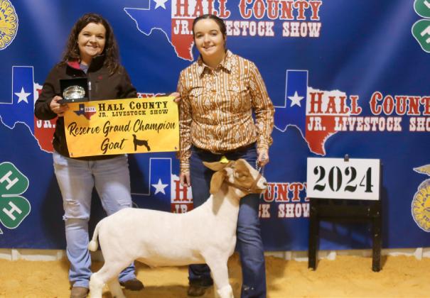 Kali Murphy, Reserve Grand Champion Goat KKR Photography