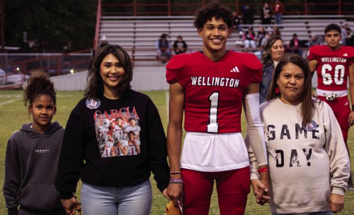 Brenden Garcia is the son of Johanna Garcia. He has played varsity football for the Rockets for two years. HZW Media
