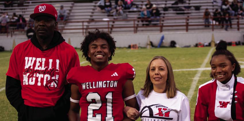 Travon Lewis is the son of Tyran Lewis and Crystal Gonzales. He has played varsity football for the Rockets for three years.