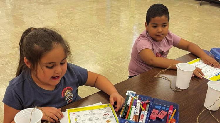 Austin Elementary School Gifted and Talented (GT) students learn critical life skills, including problem solving, collaborating, creating, designing, leading and planning, while recently making a cup-and-ball game. Photos Courtesy of Memphis ISD