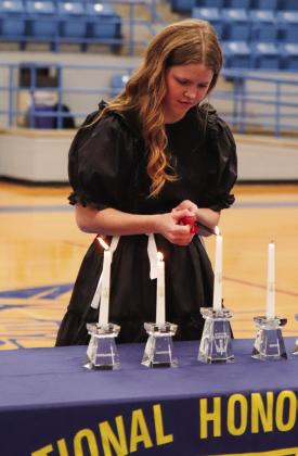 National Honor Society inducts new members