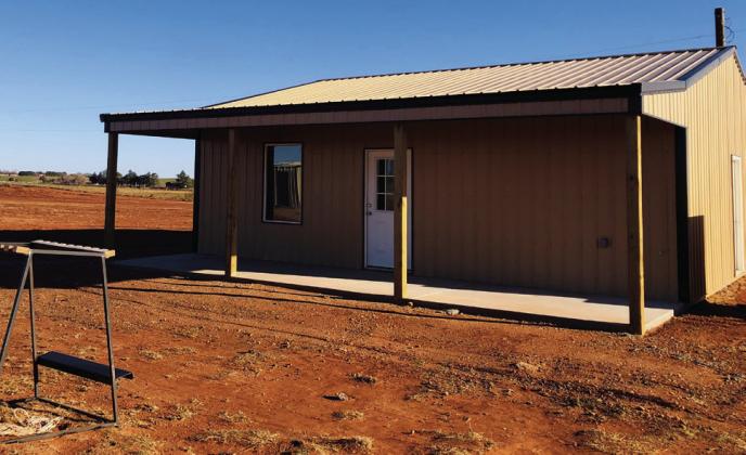 Wellington Gun Club’s most recent improvement to the 40-acre shooting range is the club house. Located one mile west of Wellington on FM 338, the entrance is a half mile north on CR 170. The club house complements two trap ranges, a skeet field and a rifle/pistol range. While a private donation funded the club house, additional private funds have been designated to improvements for the rifle/pistol range.