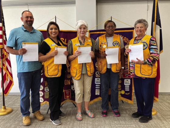 Wellington Lions learn about Leo Clubs
