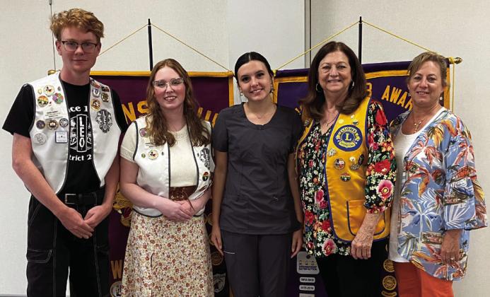 Wellington Lions learn about Leo Clubs