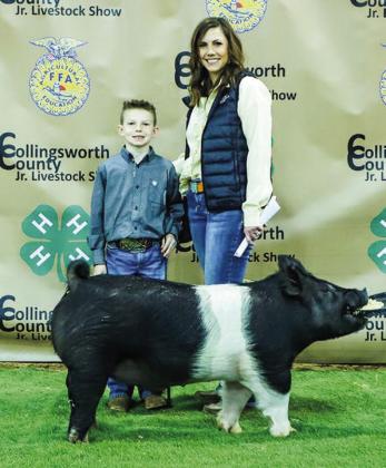 Collingsworth 4-H, FFA youth experience Premium Sale
