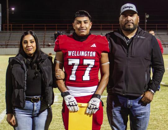 Yobani Moreno is the son of Tony and Saira Moreno. Yobani has played varsity football for the Skyrockets for two years.