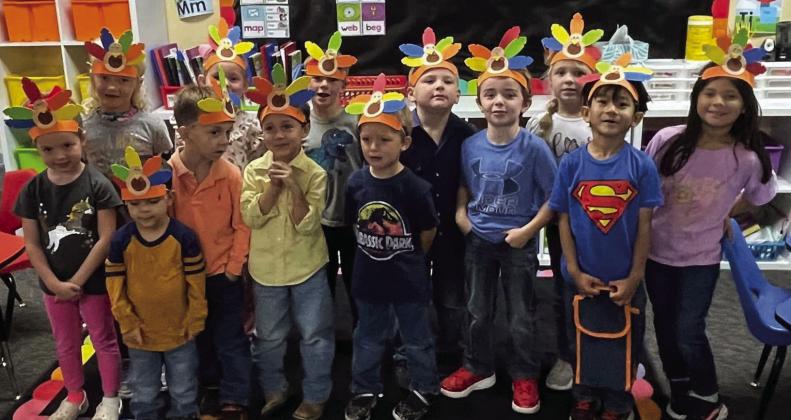 Leslie Wiebe’s kindergarten class