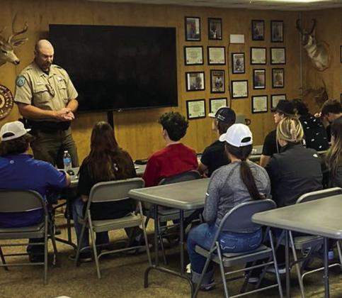Memphis FFA members practice proper firearm safety