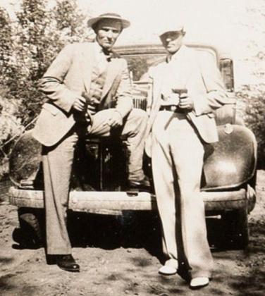 Joe Palmer and Raymond Hamilton