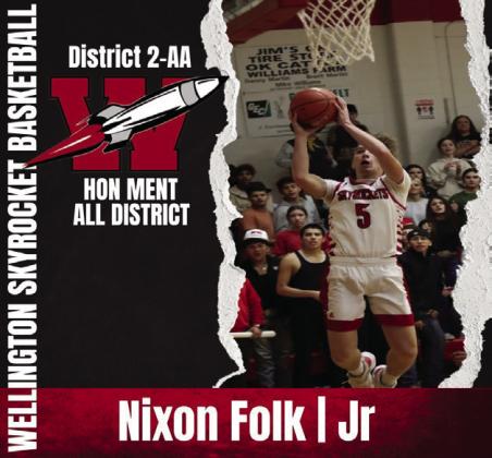 Skyrockets accept all-district accolades