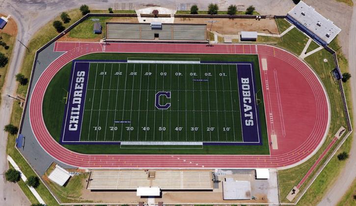Currently owned by the City of Childress, Fair Park Stadium, as well as the baseball and softball fields, are leased by Childress Independent School District (ISD), which has requested to purchase the fields from the city. Photo Courtesy of Childress ISD