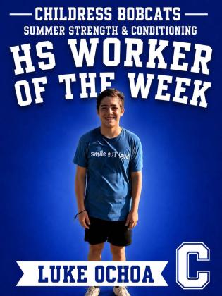 Childress announces Workers of the Week