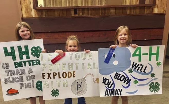 Childress County 4-H elects new officers, announces poster contest winners