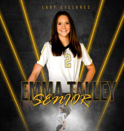 Memphis Lady Cyclone senior Emma Talley is selected to the Texas Girls Coaches Association (TGCA) Volleyball Academic All-State team.