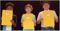 Wellington Elementary fifth graders earn honors