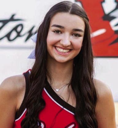 A sophomore, Gracie Lampe is the daughter of Jason and Becky Lampe. She is sponsored by Farmers Co-op Gin.
