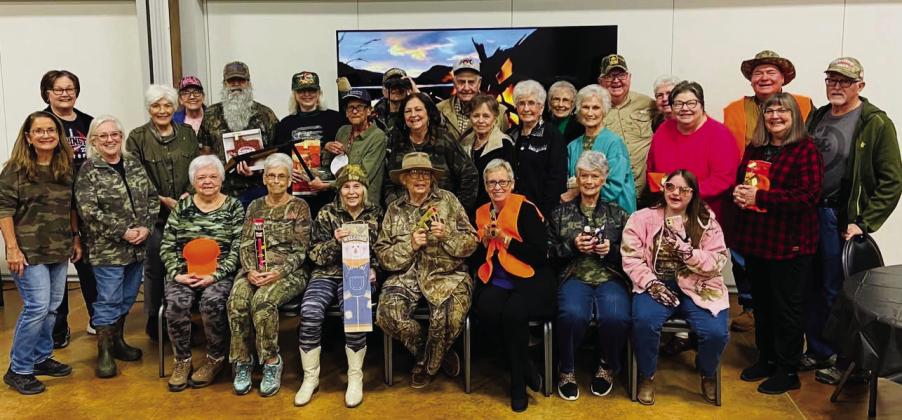 Wellington Senior Citizens embrace hunting theme