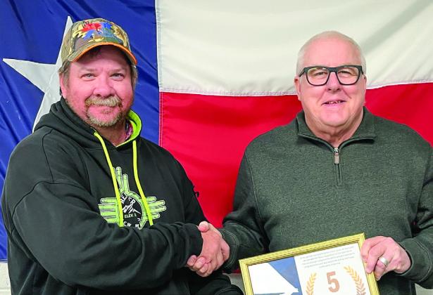 TxDOT Childress District presents service awards to employees