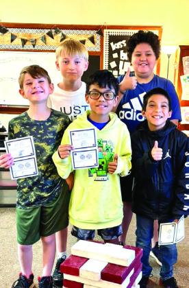 Childress fourth graders review for STAAR