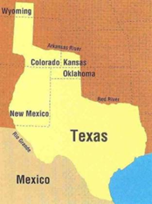 Texas prior to the compromise of 1850. Floyd Killough Collection