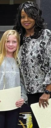 Baylee Altman, fifth grade