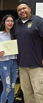 Alexis Diaz, eighth grade