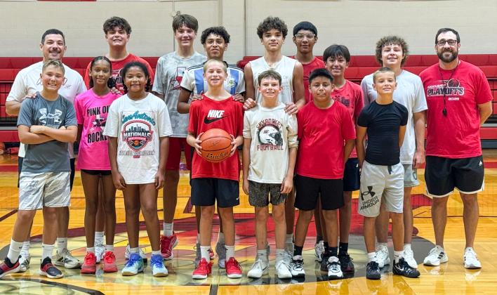 Future Skyrockets sharpen basketball skills