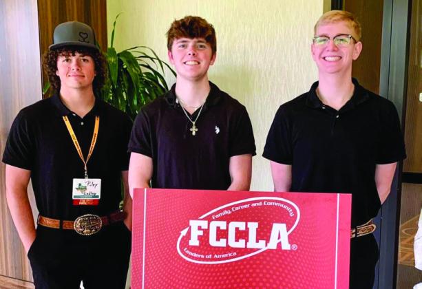 Memphis High School Family, Career and Community Leaders of America attend the 2023 State Leadership Conference in Dallas. Photos Courtesy of Summer Lindley