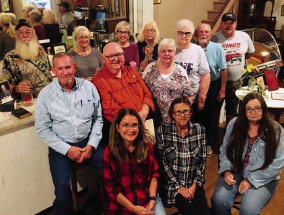 Collingsworth County Museum Board of Directors assemble at annual meeting