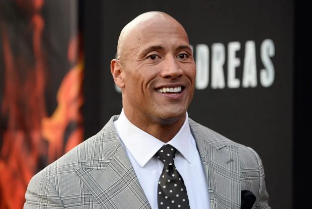 Actor Dwayne “The Rock” Johnson