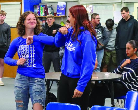 Childress Fellowship of Christian Athletes meets