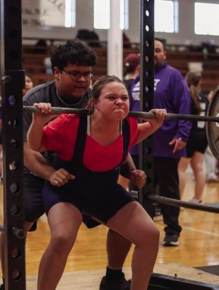 Childress powerlifters compete in first meets of season