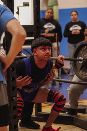 Childress powerlifters compete in first meets of season