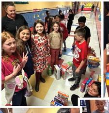 Third-grade cereal drive serves dual purpose