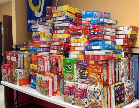 Third-grade cereal drive serves dual purpose