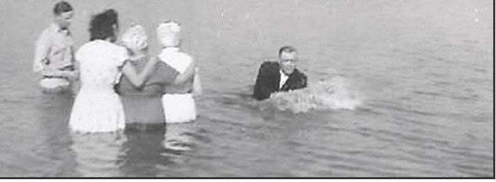 Rev. Jolliff conducted Baptisms in Buck Creek.