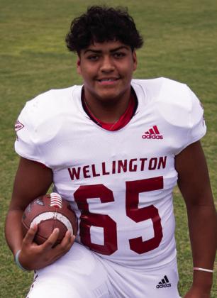 Fabian Pina, Junior, First Team Offensive Lineman, Second Team Defensive Lineman