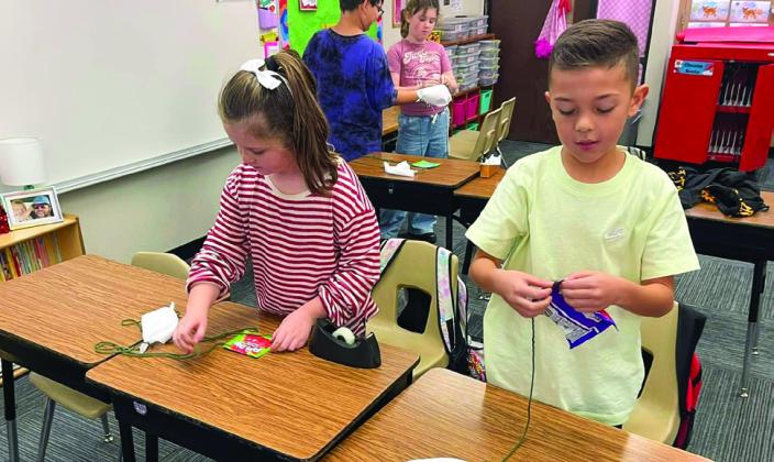 Bombs away: Childress students create ‘Uncle Wiggly Wings’ parachutes