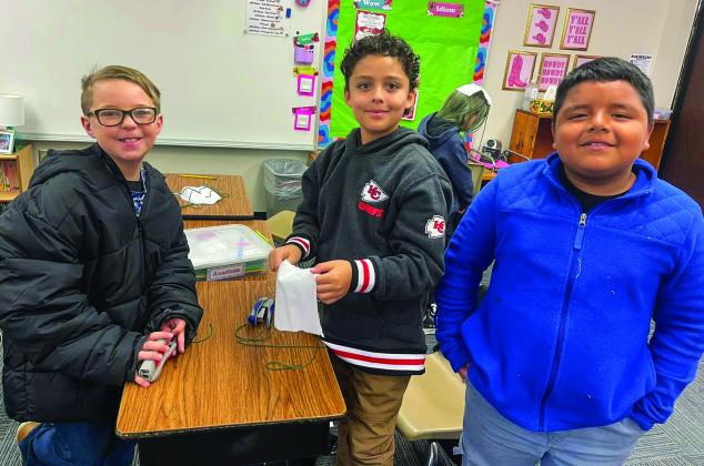 Bombs away: Childress students create ‘Uncle Wiggly Wings’ parachutes