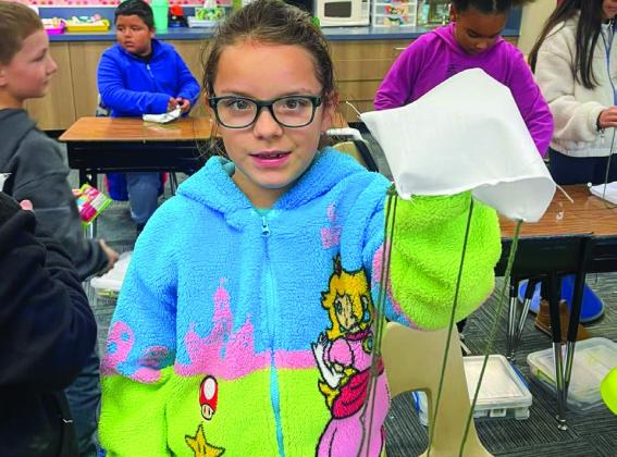 Bombs away: Childress students create ‘Uncle Wiggly Wings’ parachutes