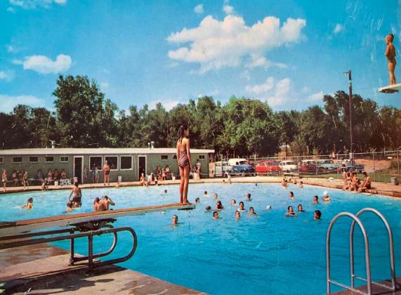 A Memphis City Pool postcard