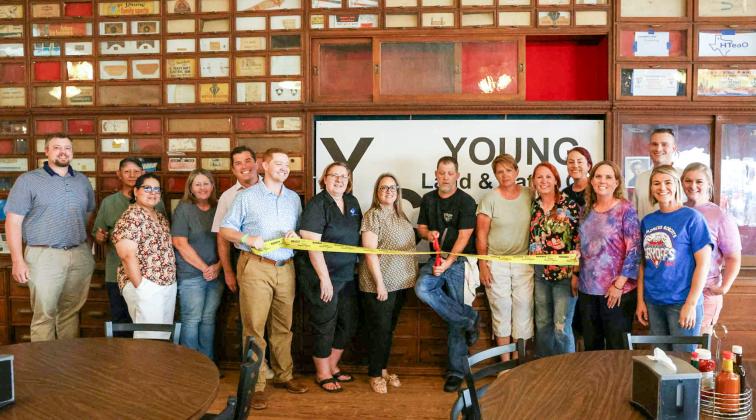 Rusty Spur Steakhouse and Saloon holds a ribbon cutting ceremony, hosted by the Childress Chamber of Commerce, prior to their first day of business Tuesday, June 17.