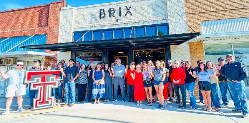 BRIX Bar and Eatery in downtown Wellington welcomes the Texas Tech Alumni Association-Wellington Chapter Rockets to Raiders, including the 2025 scholarship recipients, Sunday evening, Aug. 3.