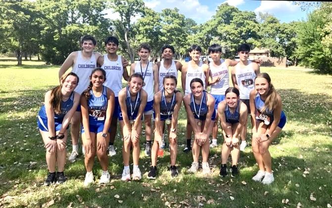 The Childress High School cross country teams compete at the Crowell Invitational Monday, Sept. 15 at Copper Breaks State Park, where Selah Smith took a first-place individual finish, aiding the Lady Cats to a championship finish.